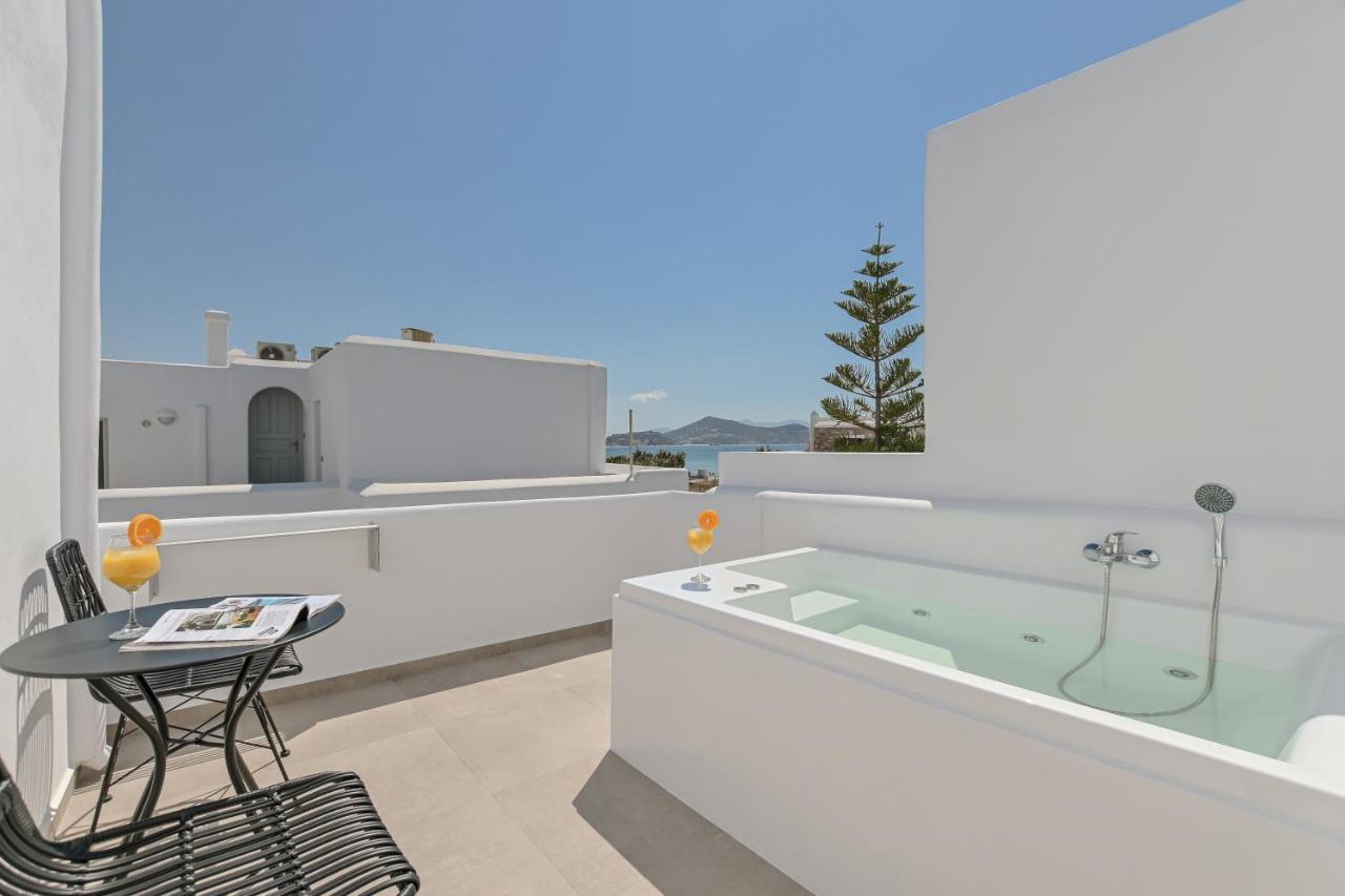 Naxos Blue Sky Hotel Naxos City Eksteriør billede